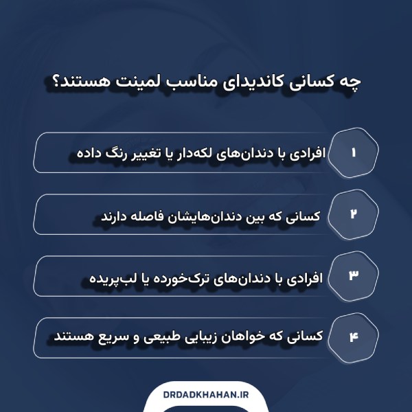 بهترین دکتر لمینت دندان در فرمانیه